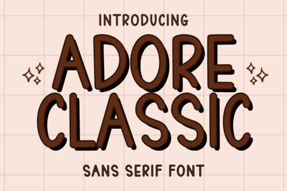 Adore Classic Font for Business Branding