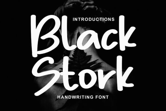 Black Stork: A Playful Font for Eye-Catching Campaigns