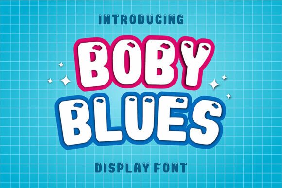Boby Blues Font for Editorial Design and Branding