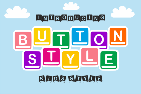 Button Style: A Playful Font for Modern Branding
