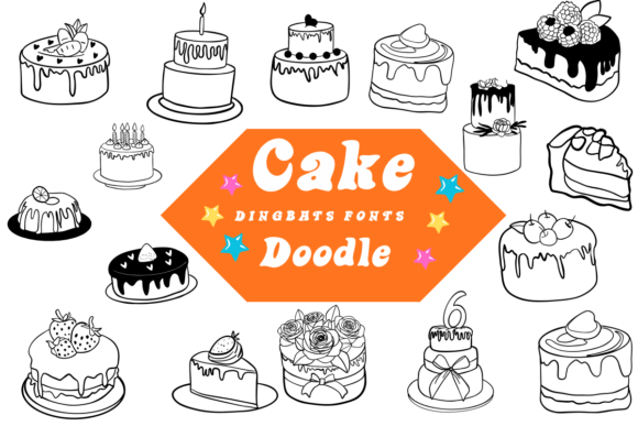 Cake Doodle: A Sweet Font for Business Branding