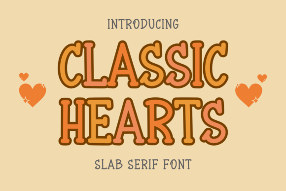 Classic Hearts Font for a Polished Brand Look
