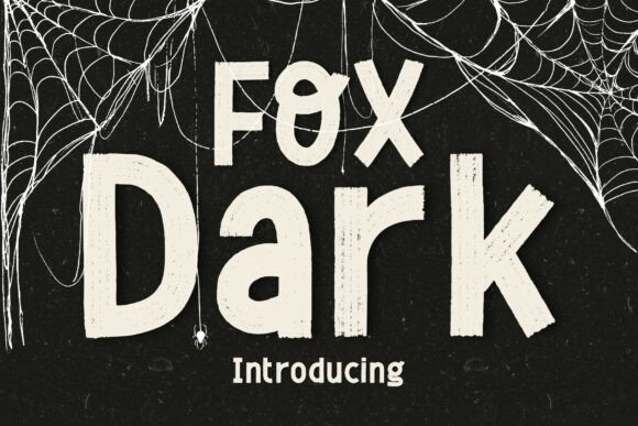 Fox Dark: A Playful Font for Web Design