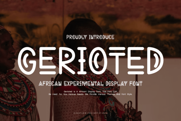 Gerioted: A Whimsical Font for Editorial Design