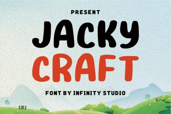 Jacky Craft: A Friendly Font for Modern Branding