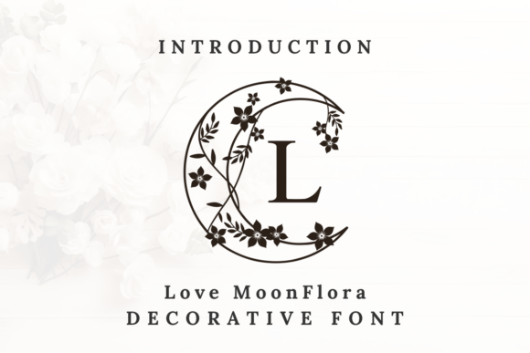 Love Moonflora: A Botanical Font for Editorial Design