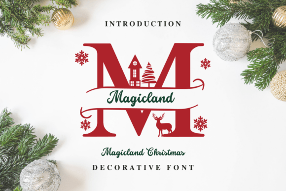 Magicland Christmas Font Review