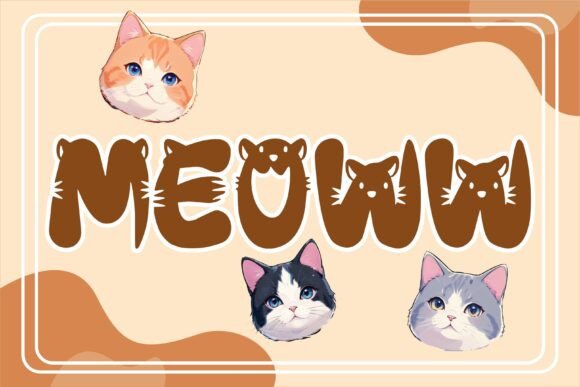 Meoow Font for Eye-Catching Campaign Designs