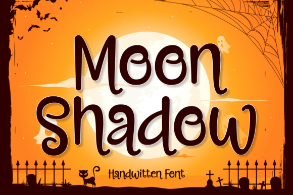 Moon Shadow Handwritten Font for Web Design
