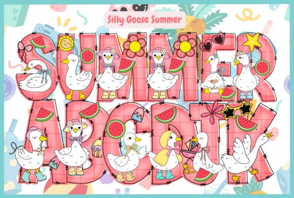 Silly Goose Summer: A Playful Font for Bright Branding