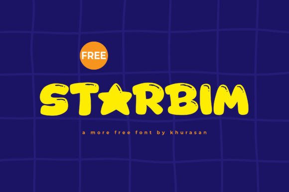Starbim: A Modern Font for Handmade Creations