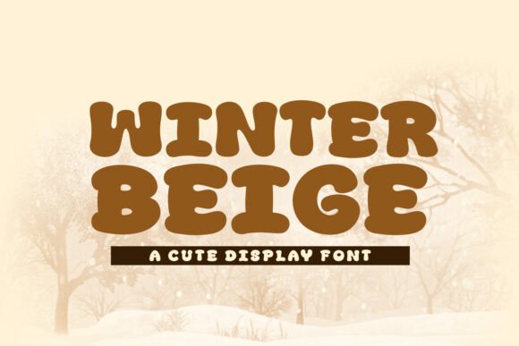 Winter Beige: A Modern Font for Polished Branding